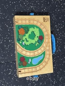 Thomas & Friends Wooden Railway Train Track Carry Case Train Storage + 17 trains