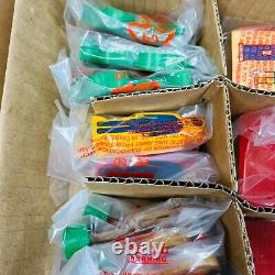 Thomas Pacconi Wooden Railway Train Set Tracks, Trains, Buildings, Box NEW