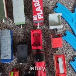 Thomas Plarail Toy Train Set Lot Mixed Cars and Track Pieces Assorted parts