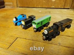Thomas Tank Engine Wooden Train Set Lot VTG Building Track