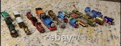 Thomas The Train Mixed Lot And Tracks Plastic Metal Wood Toy Set Kids Sodor Blue