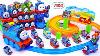 Thomas U0026 Friends Track Toys Collection Asmr Rainbow Trains And Roundhouse Playset Full Episode