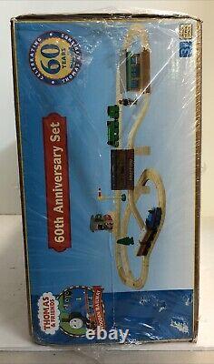 Thomas and Friends 60th Anniversary 38-Piece Wooden Railway Train Set