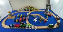 Thomas wooden train set Bridges, Mountain, Cranky, Trains, Tracks