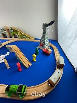 Thomas wooden train set Bridges, Mountain, Cranky, Trains, Tracks