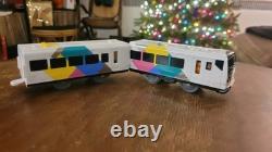 Tomica Tomy Basic Track Set with extra track set, & 3 Sets of Motorized trains