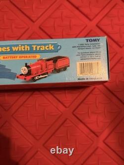 Tomy Thomas & Friends James With Track Motorized Toy Train Engine set 2005