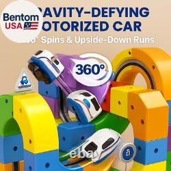 Track Fusion Electric Train Set Klick Rail Monorail with Rail Cube STEM Tracks