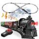 Train Set, Remote Control Train Toys With Luxury Track & Glowing High-end