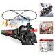 Train Set, Remote Control Train Toys With Luxury Track & Glowing Passenger Ca