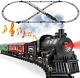 Train Set, Remote Control Train Toys With Luxury Track & Glowing Passenger Carri