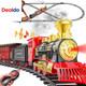 Train Set, Remote Control Train Toys With Luxury Tracks, Christmas Train Sets Fo