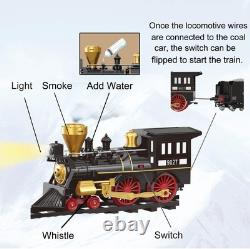 Train Set for Kids Electric Remote Control Track Around Christmas