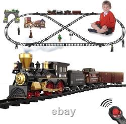 Train Set for Kids Electric Remote Control Train Track Around Christmas Tree