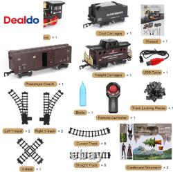 Train Set for Kids Electric Remote Control Train Track around Christmas Tree