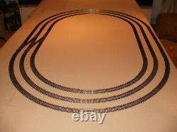 Triple Oval Good Clean Nickel Silver Track/Points Train Set Model Railway Layout