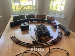 Two Vintage Toy Train Sets