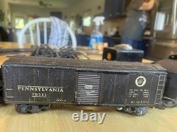 Two Vintage Toy Train Sets