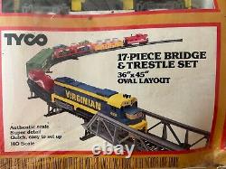 Tyco Long Hauler 72 Piece Giant Ho Train Set, # 7407 Factory Sealed