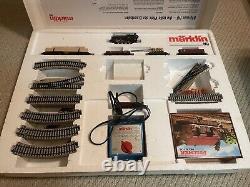 USED VINTAGE 1989 Marklin #2967 HO Scale Track Train Set