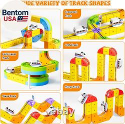 Upgrade Electric Train Set, 3D Infinity Track with Flexible Tracks for Kids, Cub