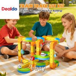 Upgrade Electric Train Set, 3D Infinity Track with Flexible Tracks for Kids, Cub Upgrade Electric Train Set, 3D Infinity Track with Flexible Tracks for Kids, Cub