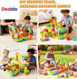 Upgrade Electric Train Set, 3D Infinity Track with Flexible Tracks for Kids, Cub