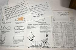 VINTAGE LOUIS MARX ELECTRIC TRAIN SET Locomotive, Track, Transformer + UNTESTED