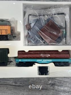 VTG Bachmann HO EZ TRACK TRAIN EMPIRE BUILDER JUMBO COMPLETE SET 6 Cars 97318