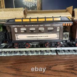 VTG Jim Bean Train Decanter Train Set Empty 7 Cars withtracks & Water Tower
