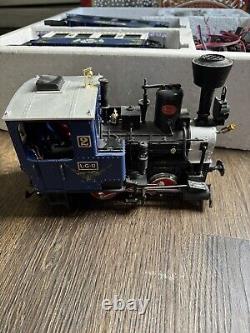 VTG LGB 72545 G Scale Gauge Christmas Steam Train Set withbox Track NICE Lehmann