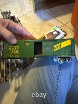 VTG Marx Stream Line Electrical Train Set Original Box Locomotive, 5 Cars, Track 4