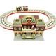 Villeroy & Boch Toy's Village Christmas Train Station Track Set Santa Porcelain