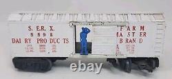 Vintage 1955 Sears Allstate Electric Train Set O Gauge #9629 with Track 14 MSA