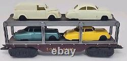 Vintage 1955 Sears Allstate Electric Train Set O Gauge #9629 with Track 14 MSA