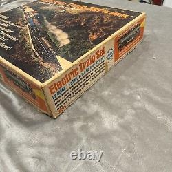 Vintage 1960's MARX #52875 Electric Freight Train Set with Box, #666 Loco