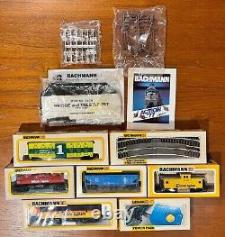 Vintage 1977 COMPLETE Bachmann HO Train Set BRAND NEW, 60 Parts, Transformer Etc