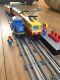 Vintage 1980 Lego Train Set 7740 And Shunter 7860 With Extra Track With Boxes