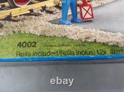 Vintage 1988 PLAYMOBIL 4002 Passenger Set Track & Trains Original Box