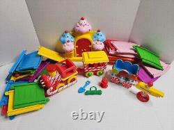 Vintage 2002 Hasbro Candy Land Train And Track Set Toy Castle Battery Operated