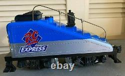 Vintage Aristo Craft G Scale RC Cola Express Set Train, Track And Power Supply