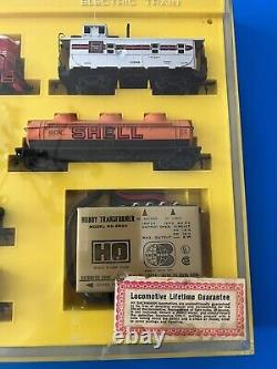 Vintage Bachman Plasticville Kit Ho Scale Train Set In Bachman Plastic Case