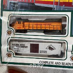 Vintage Bachmann Golden Star Train Set With Track And Accessories Original Open