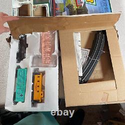 Vintage Bachmann Golden Star Train Set With Track And Accessories Original Open