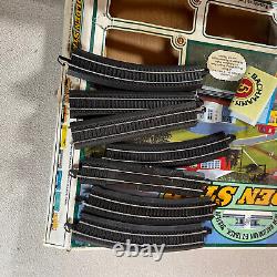 Vintage Bachmann Golden Star Train Set With Track And Accessories Original Open