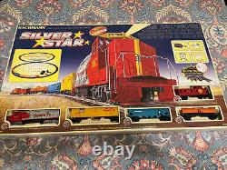 Vintage Bachmann Silver Star E-z Track System Train Set 8 Wheel Drive 0634