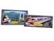 Vintage Disney 2' Contemporary Resort Theme Park & 14' Monorail Train Track Set