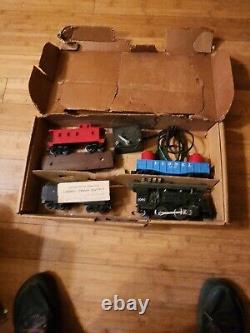 Vintage Early 60s Lionel Train Set No. 11001 Steam Freight with Headlight No Track