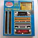 Vintage Ho Scale Model Power Electric Train Set With Track Set 1030