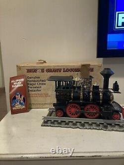 Vintage Jim Beam Decanter Train Set Locomotive 5 Cars Central Railroad NJ Tracks